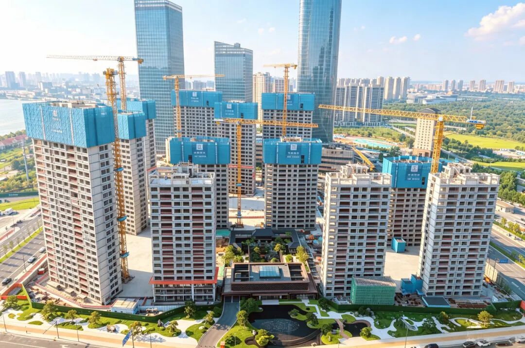 &ldquo;筑&rdquo;力城市更新！天津滨河A地块项目主体全面封顶